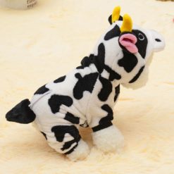 Pet Warm Sweater Cow Style