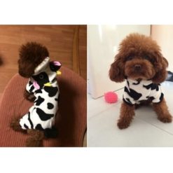 Pet Warm Sweater Cow Style