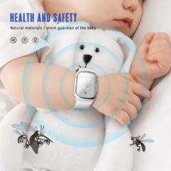 Ultrasonic Mosquito Repellent Wristband Watch