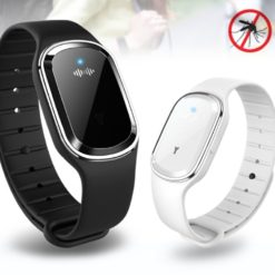 Ultrasonic Mosquito Repellent Wristband Watch