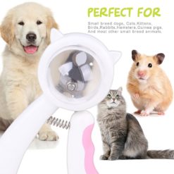 Nail Clipper for Dogs and Cats Scatter-proof with Nail Filer