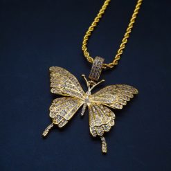 Butterfly Pendant Necklace