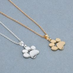 Cute Paw Pendant Necklace