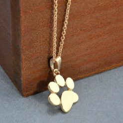 Cute Paw Pendant Necklace