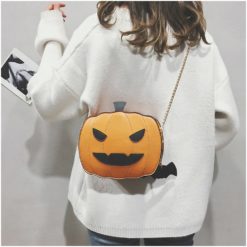 Halloween Pumpkin Shoulder Bag for Women