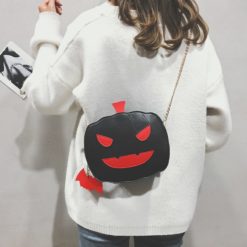 Halloween Pumpkin Shoulder Bag for Women