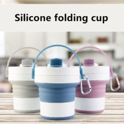 Portable Collapsible Silicone Folding Coffee Cup