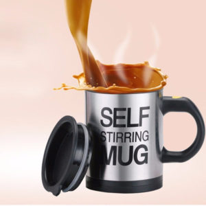 Stainless Self Stirring Mug