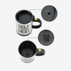 Stainless Self Stirring Mug