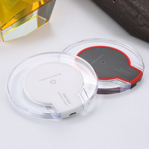 QI Wireless Charging Pad Clear Design